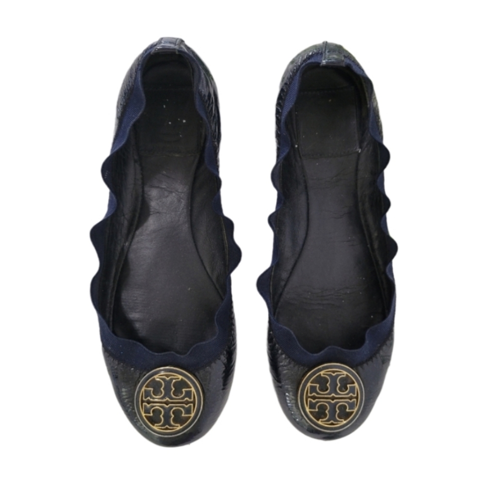 Tory Burch Caroline Navy blue ballet flats women's size 6.5/7
